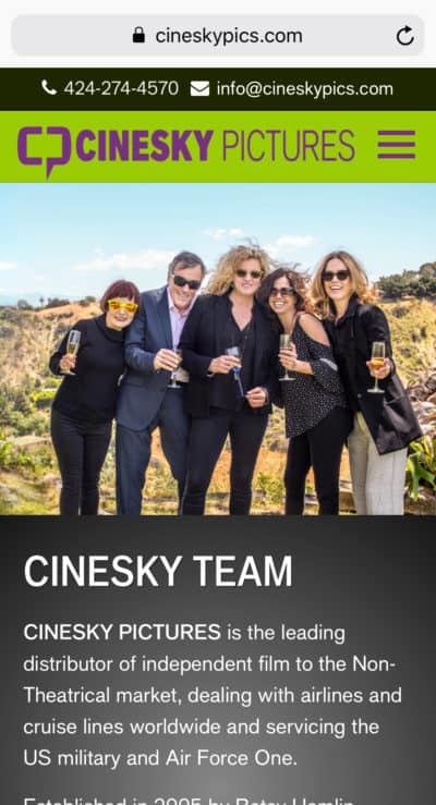 CineSky Pictures Mobile Home
