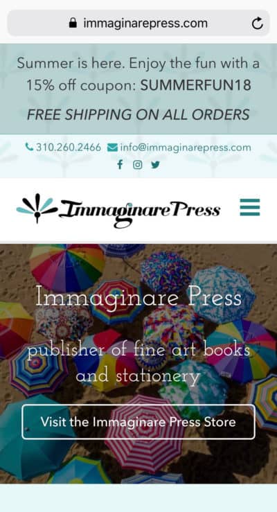 Immaginare Press Mobile Home