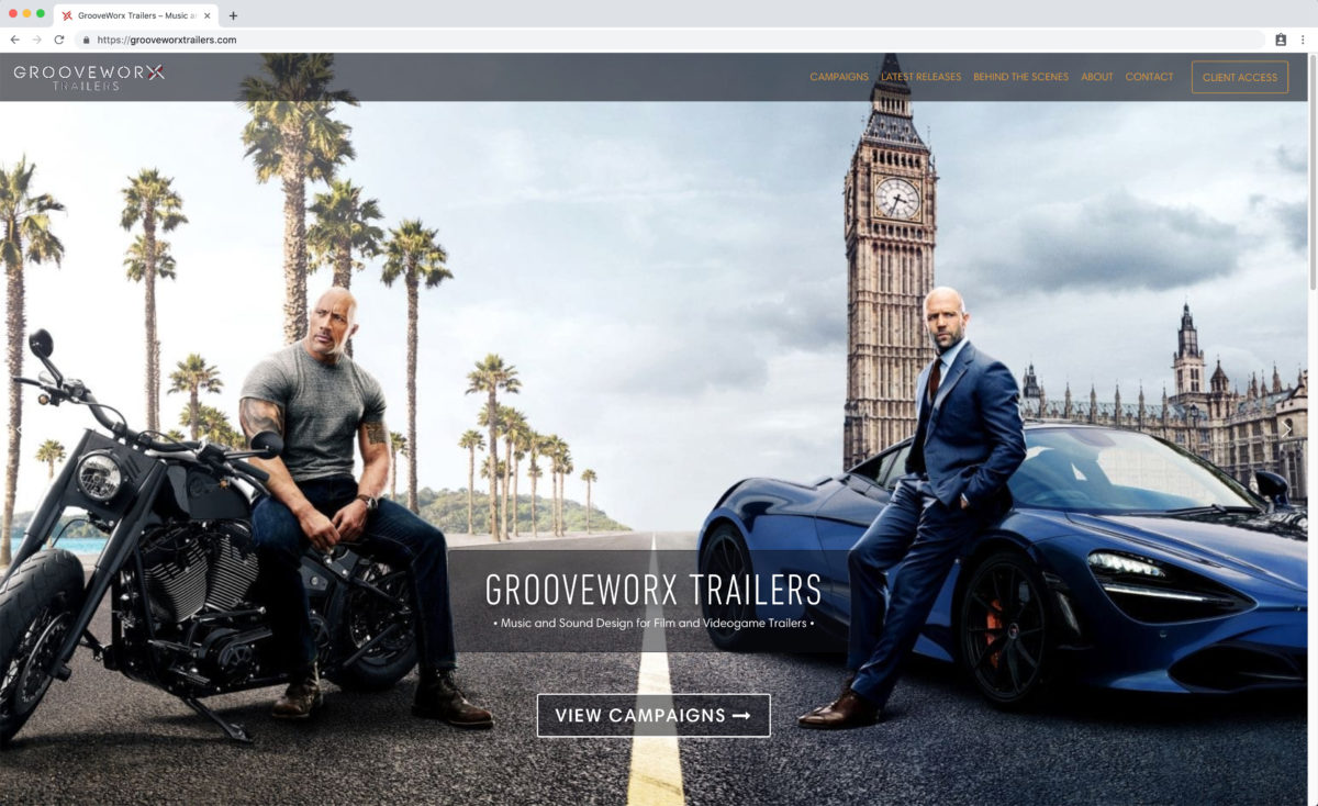 GrooveWorx Trailers Desktop Home