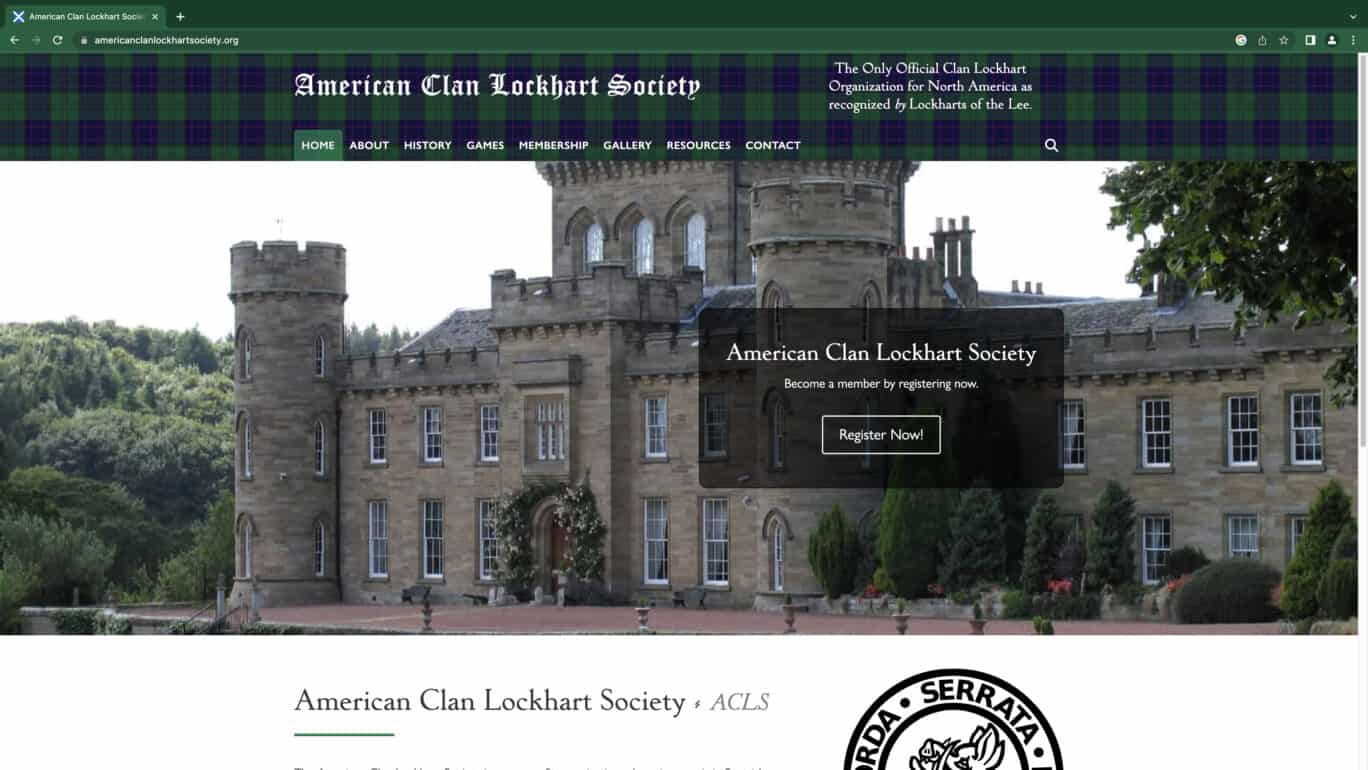 American Clan Lockhart Society Desktop