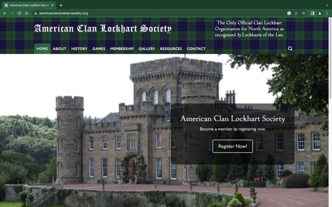 American Clan Lockhart Society Laptop